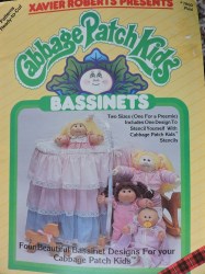 7860  CABBAGE PATCH KIDS BASSINETS  TWO SIZES BOOKLET